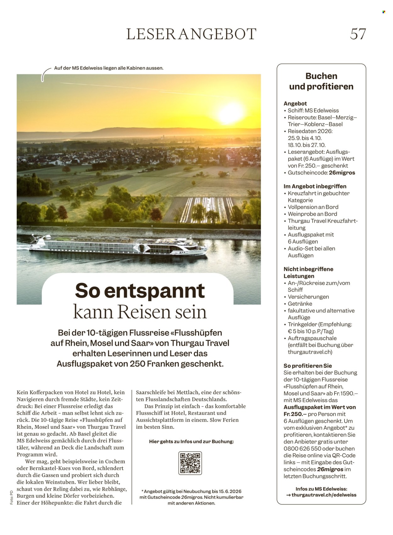 Catalogue Migros - 13.5.2026 - 20.5.2026. Page 57. Page 57