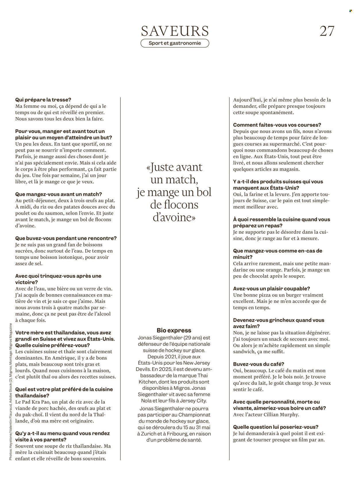 Catalogue Migros - 13.5.2026 - 20.5.2026. Page 27. Page 27
