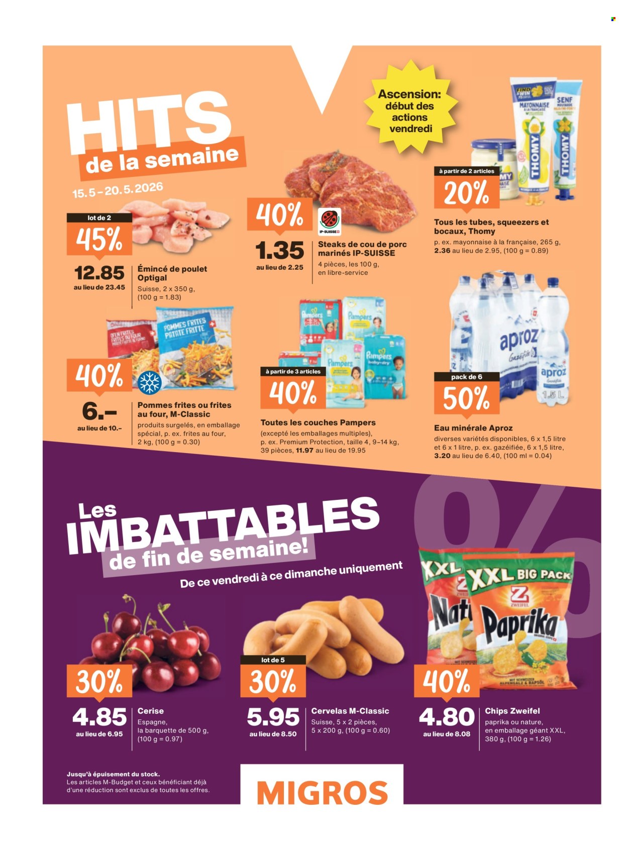 Catalogue Migros - 13.5.2026 - 20.5.2026. Page 56. Page 56