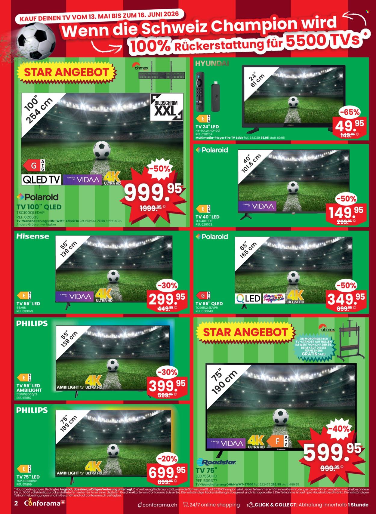 Catalogue Conforama - 13.5.2026 - 2.6.2026. Page 2. Page 2