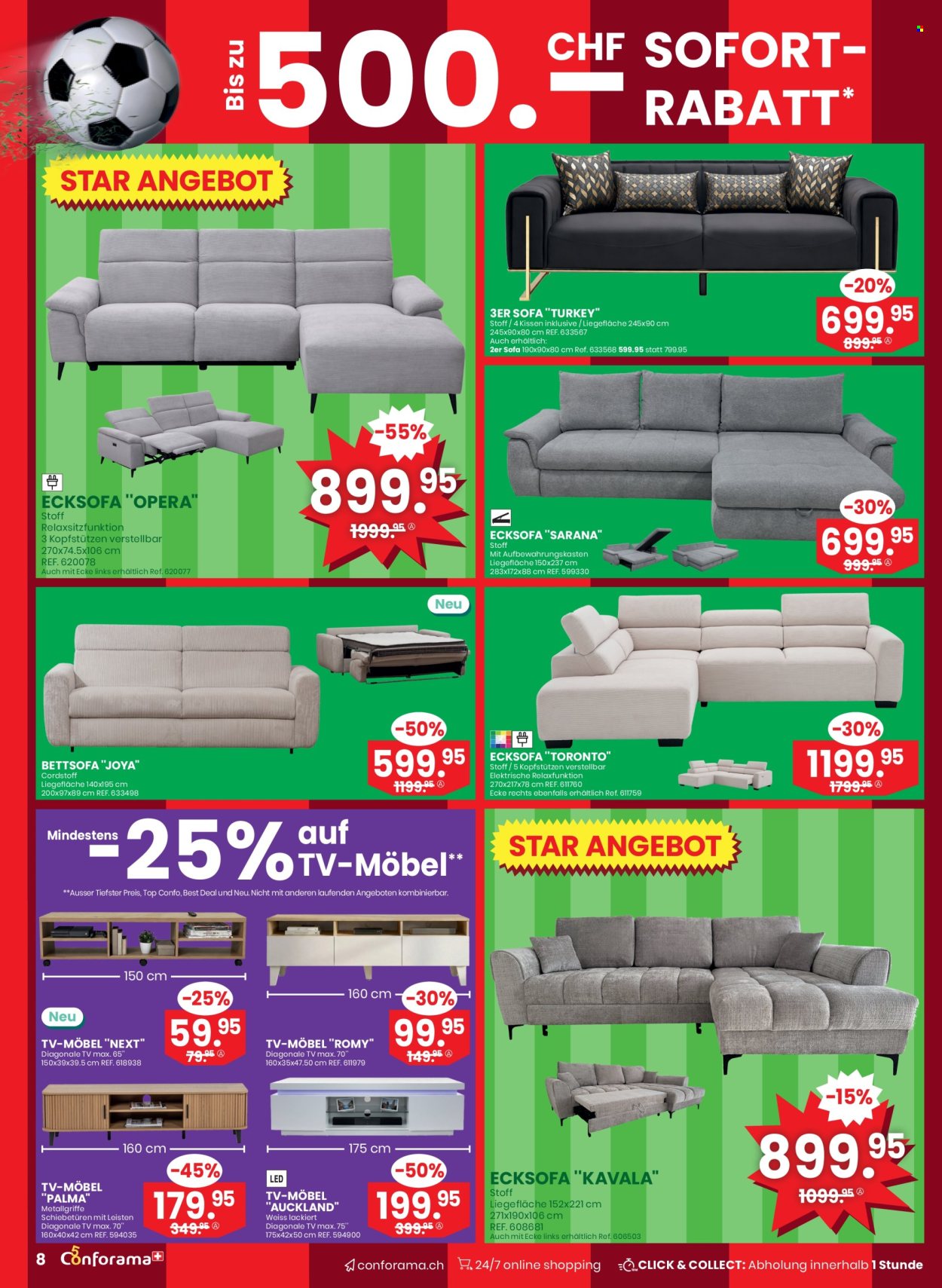 Catalogue Conforama - 13.5.2026 - 2.6.2026. Page 8. Page 8