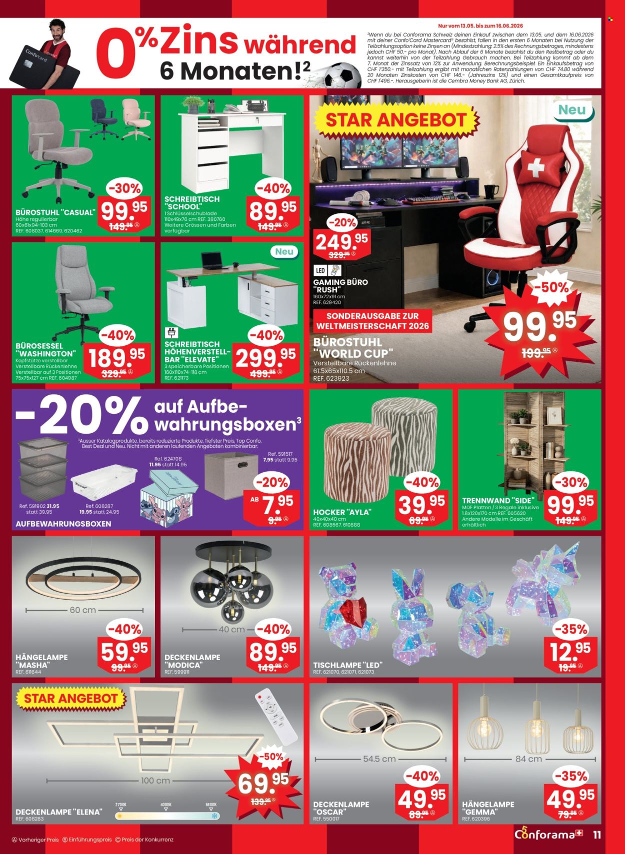 Catalogue Conforama - 13.5.2026 - 2.6.2026. Page 11. Page 11
