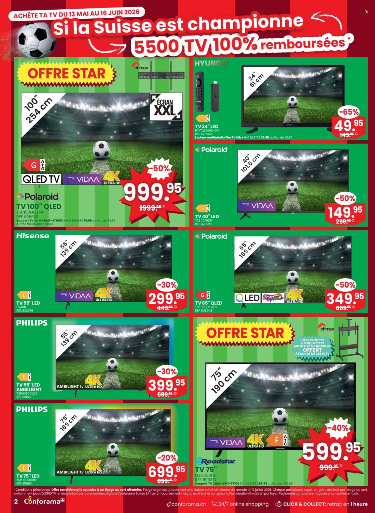 Catalogue Conforama - 13.5.2026 - 2.6.2026. Page 2. Page 2