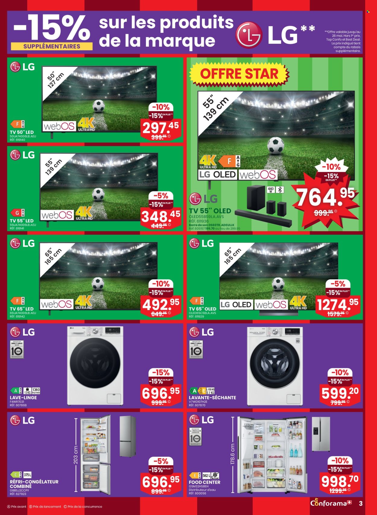 Catalogue Conforama - 13.5.2026 - 2.6.2026. Page 3. Page 3