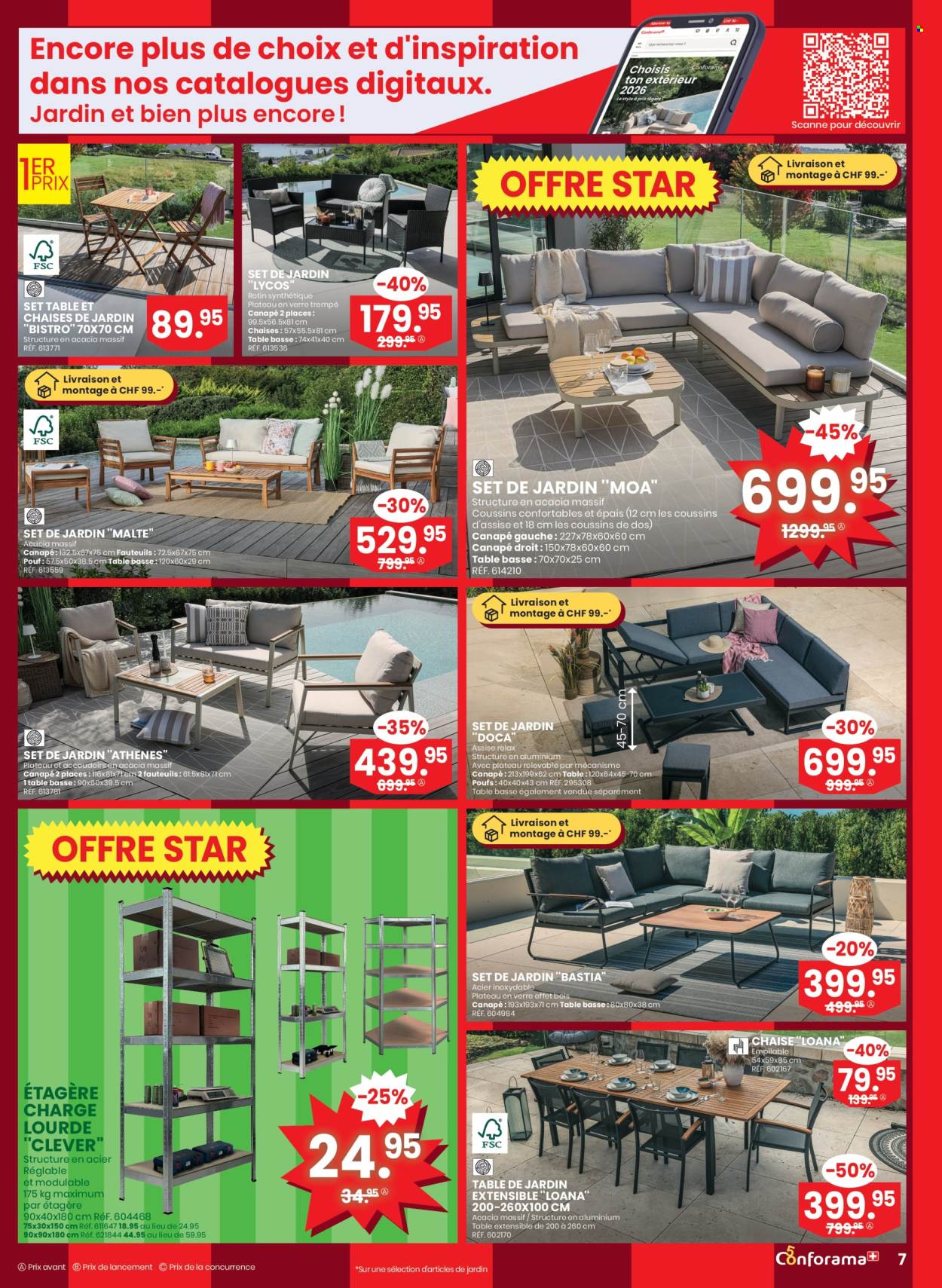 Catalogue Conforama - 13.5.2026 - 2.6.2026. Page 7. Page 7