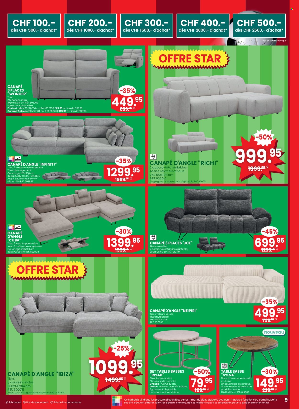 Catalogue Conforama - 13.5.2026 - 2.6.2026. Page 9. Page 9