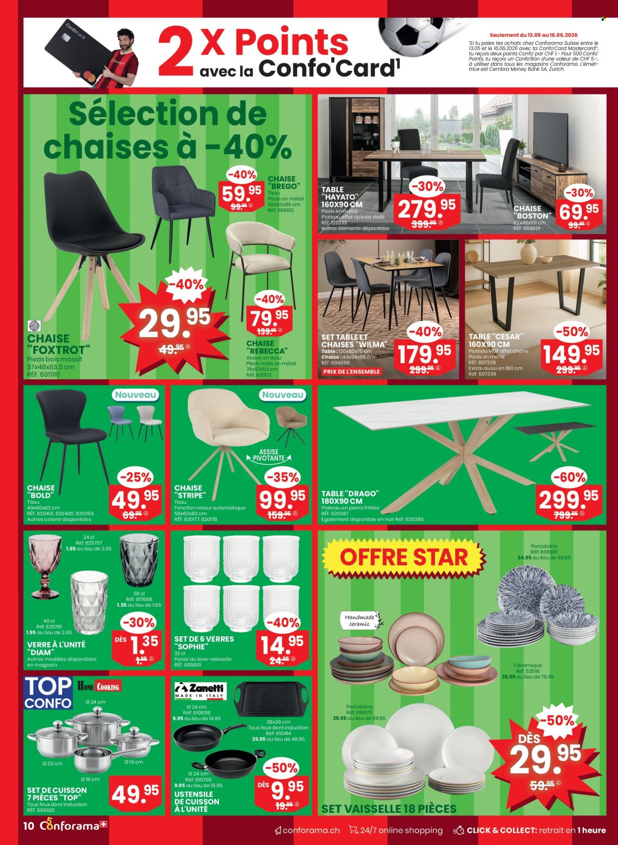 Catalogue Conforama - 13.5.2026 - 2.6.2026. Page 10. Page 10