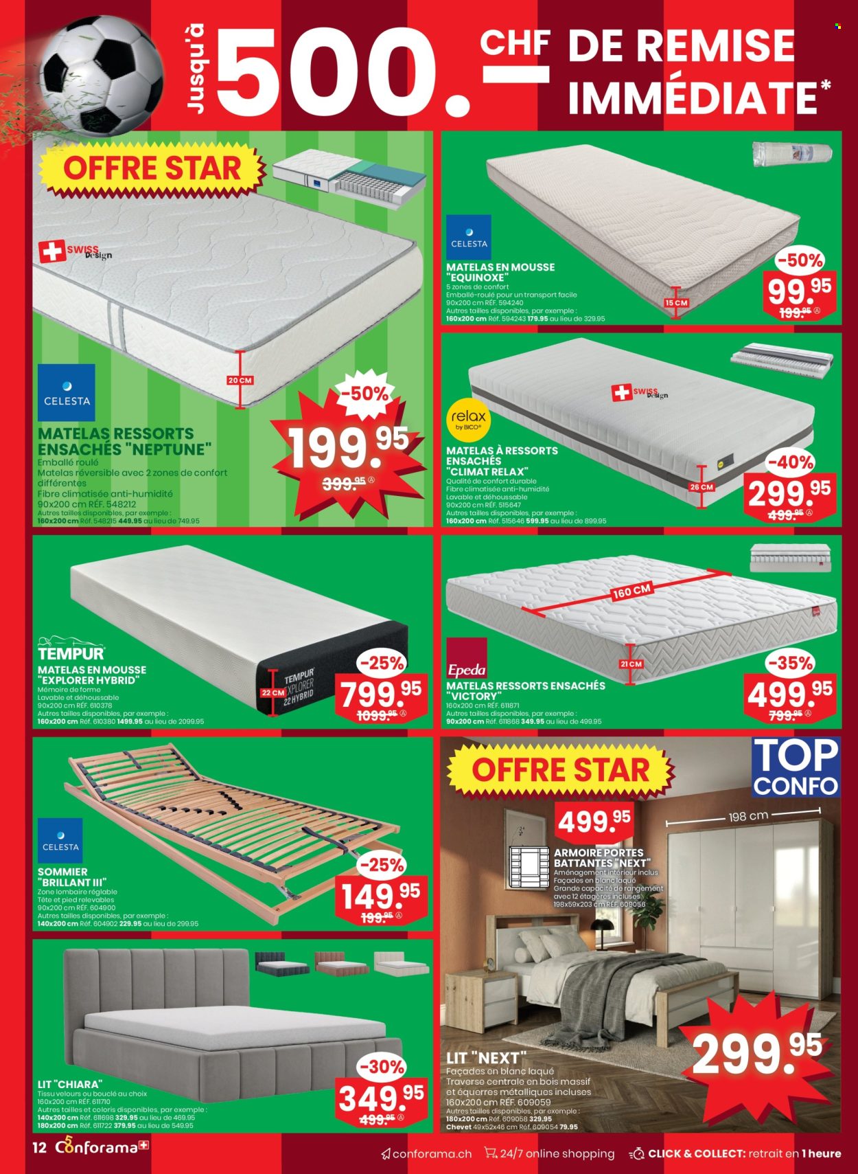 Catalogue Conforama - 13.5.2026 - 2.6.2026. Page 12. Page 12
