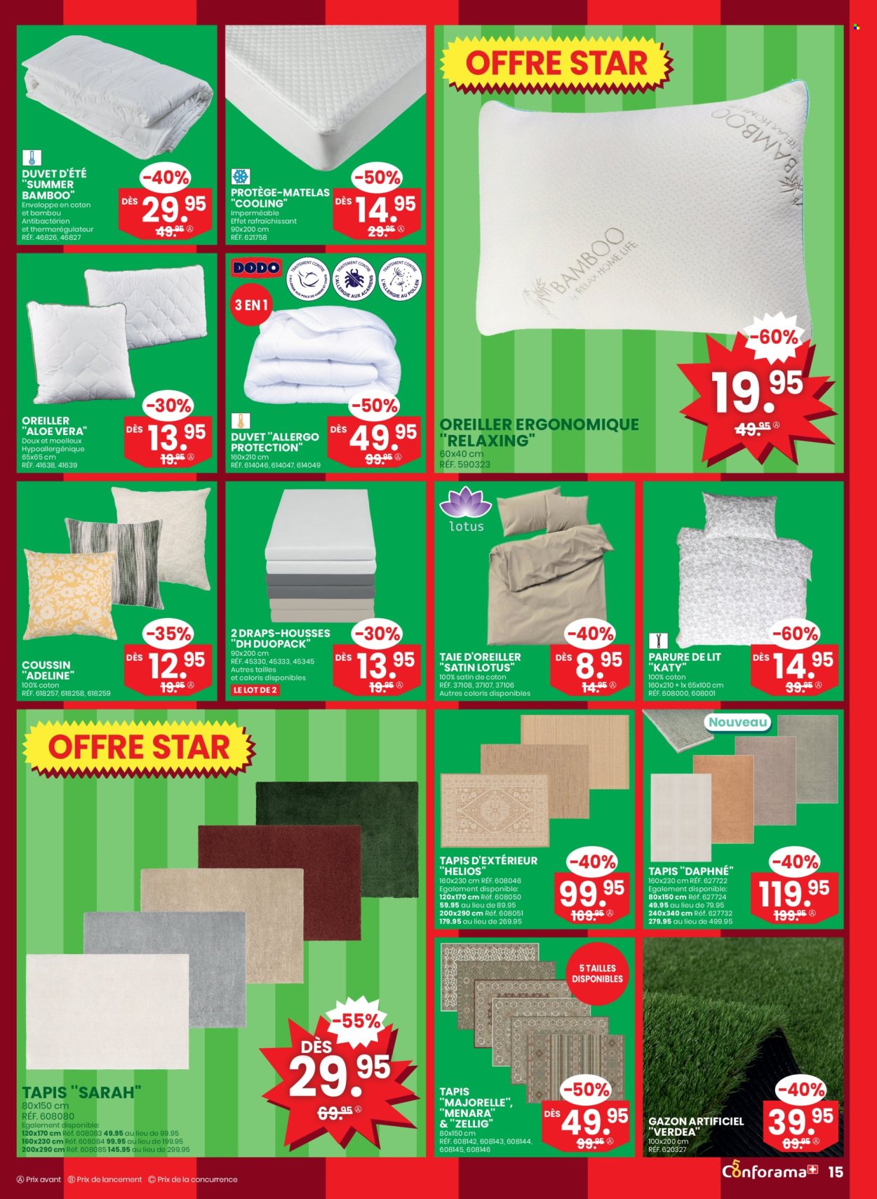 Catalogue Conforama - 13.5.2026 - 2.6.2026. Page 15. Page 15