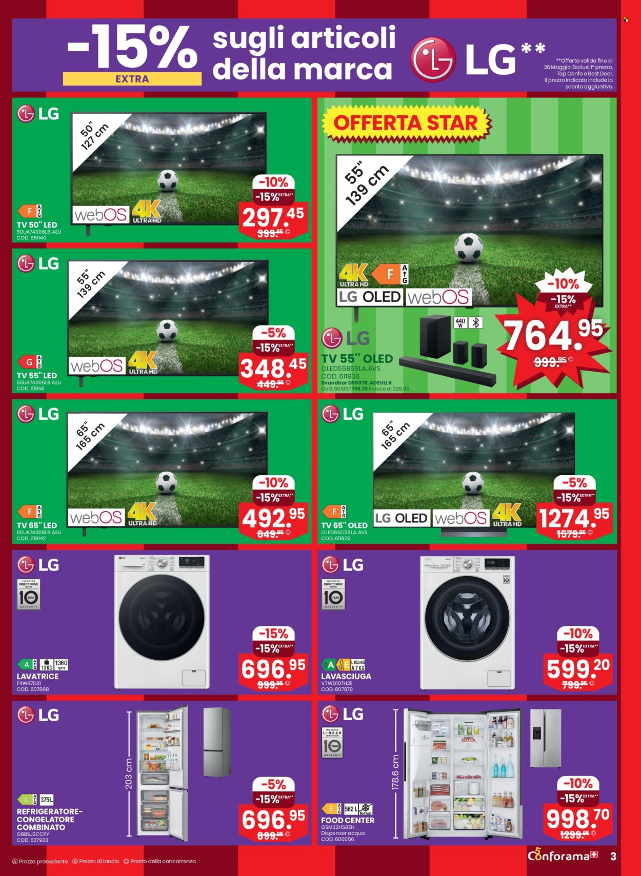 Catalogue Conforama - 13.5.2026 - 2.6.2026. Page 3. Page 3