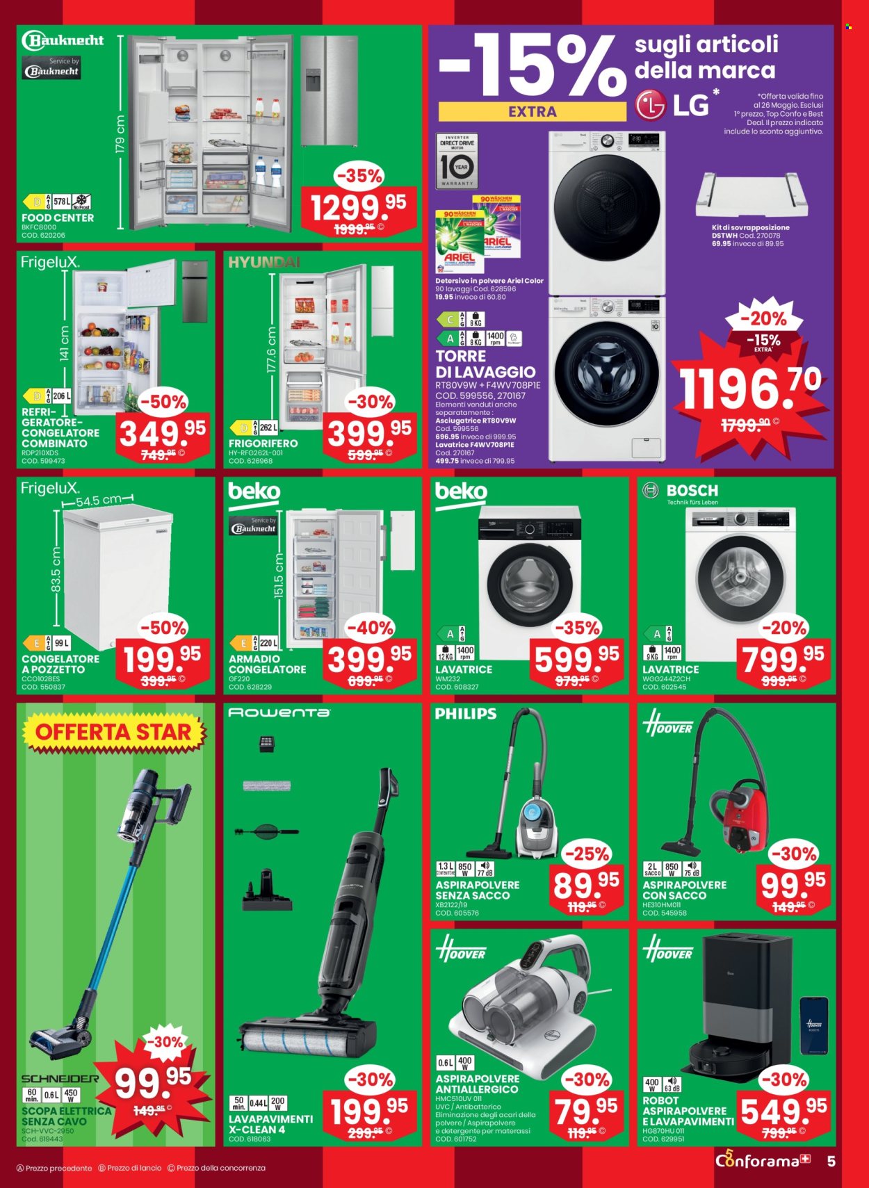 Catalogue Conforama - 13.5.2026 - 2.6.2026. Page 5. Page 5