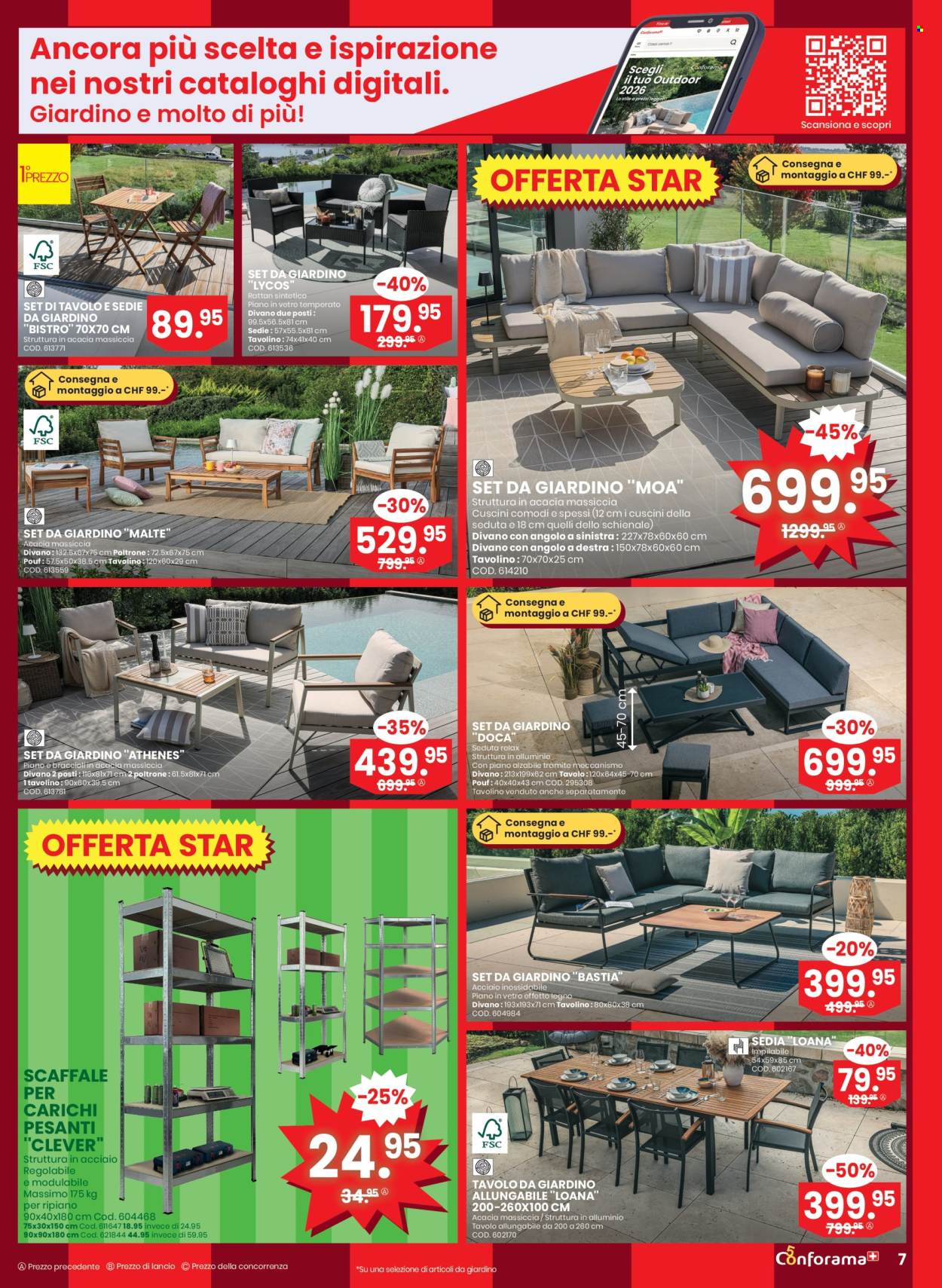 Catalogue Conforama - 13.5.2026 - 2.6.2026. Page 7. Page 7