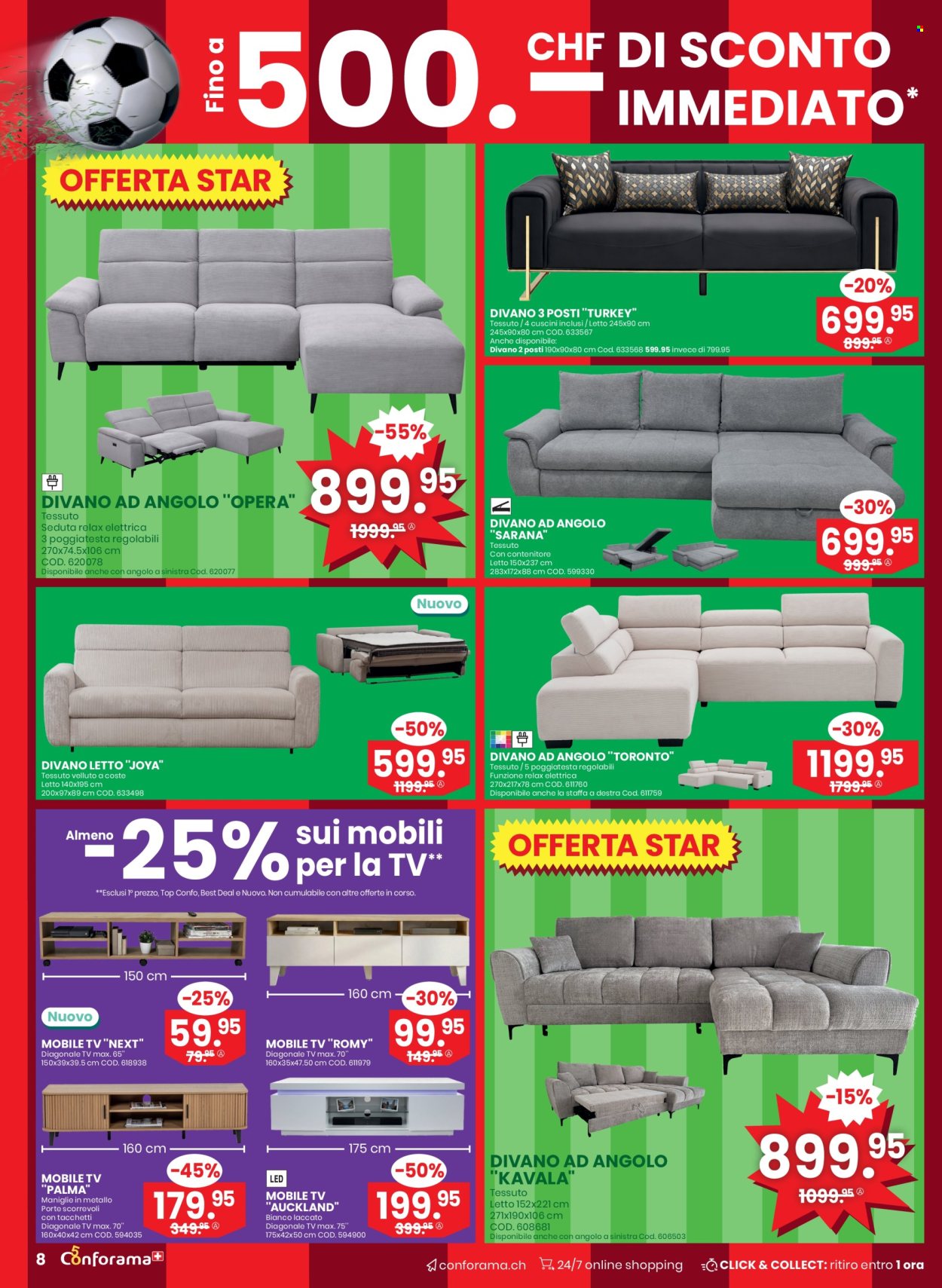 Catalogue Conforama - 13.5.2026 - 2.6.2026. Page 8. Page 8