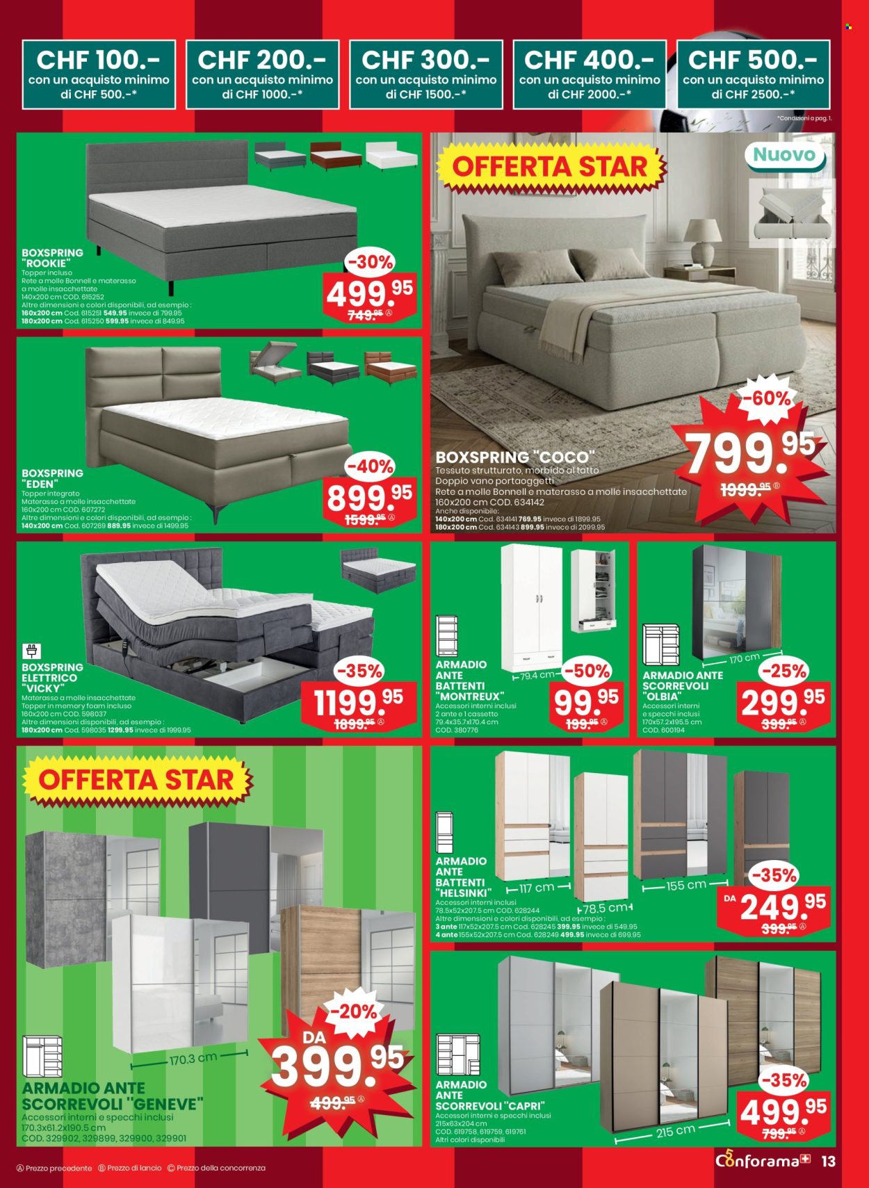 Catalogue Conforama - 13.5.2026 - 2.6.2026. Page 13. Page 13