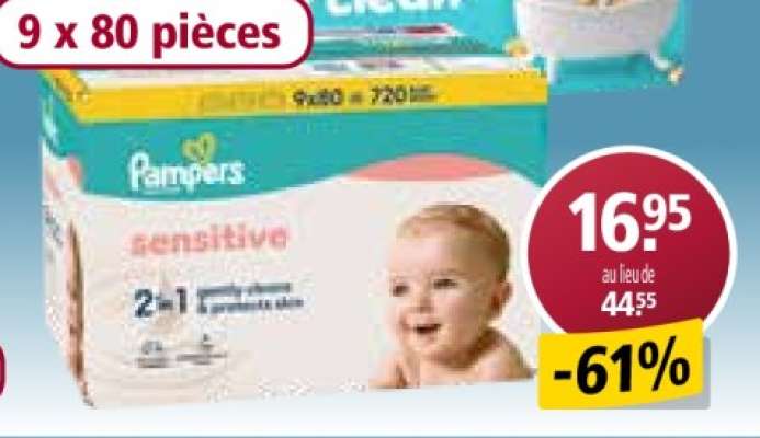Pampers sensitive