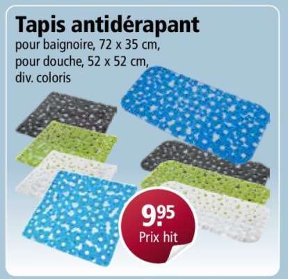 TAPIS ANTIDÉRAPANT