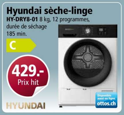 Hyundai sèche-linge
