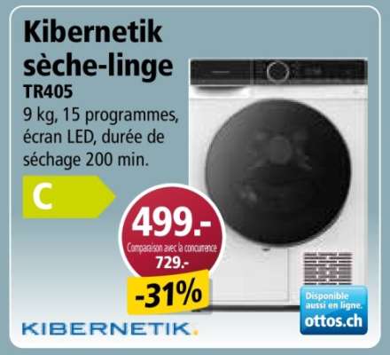 Kibernetik sèche-linge TR405