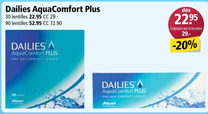 Dailies AquaComfort Plus