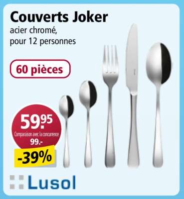 Couverts Joker