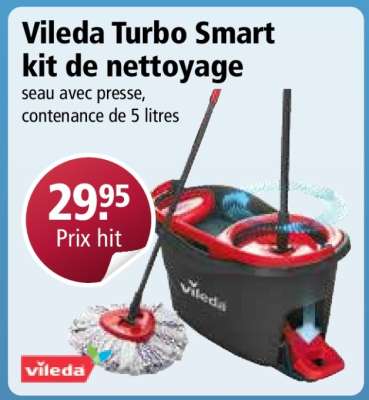 Vileda Turbo Smart kit de nettoyage