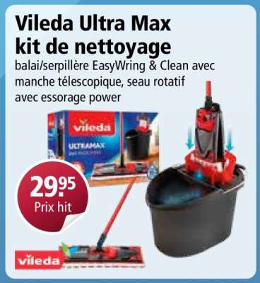 Vileda Ultra Max kit de nettoyage