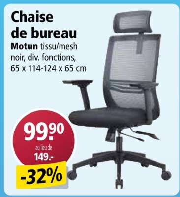 Chaise de bureau