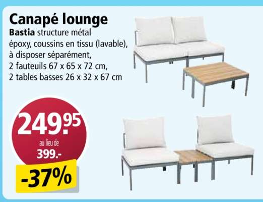 Canapé lounge