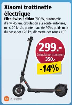 Xiaomi trottinette électrique
