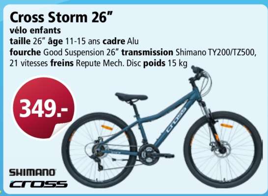 Cross Storm 26”