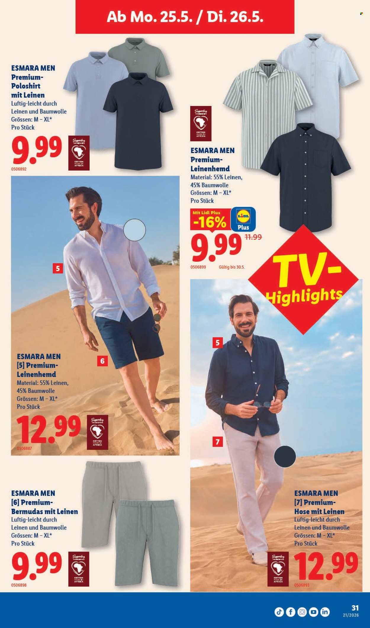 Catalogue Lidl - 21.5.2026 - 27.5.2026. Page 31. Page 31