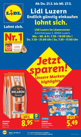 Lidl - Neueröffnung Lidl Luzern