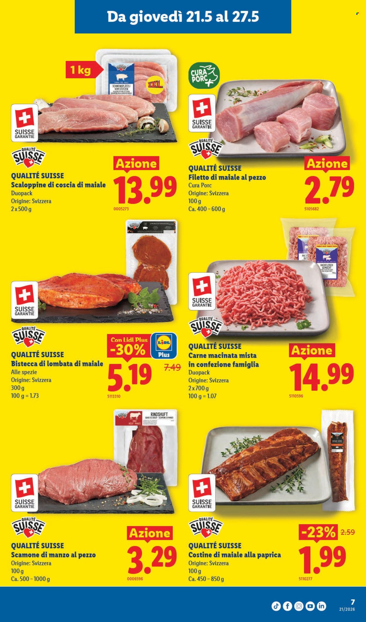 Catalogue Lidl - 21.5.2026 - 27.5.2026. Page 7. Page 7