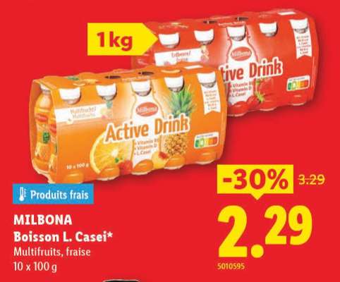 MILBONA Boisson L. Casei*