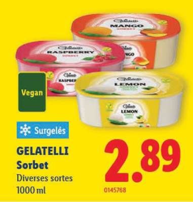GELATELLI Sorbet