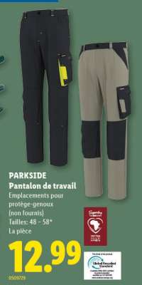 PARKSIDE Pantalon de travail