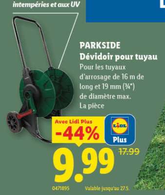 PARKSIDE Dévidoir pour tuyau