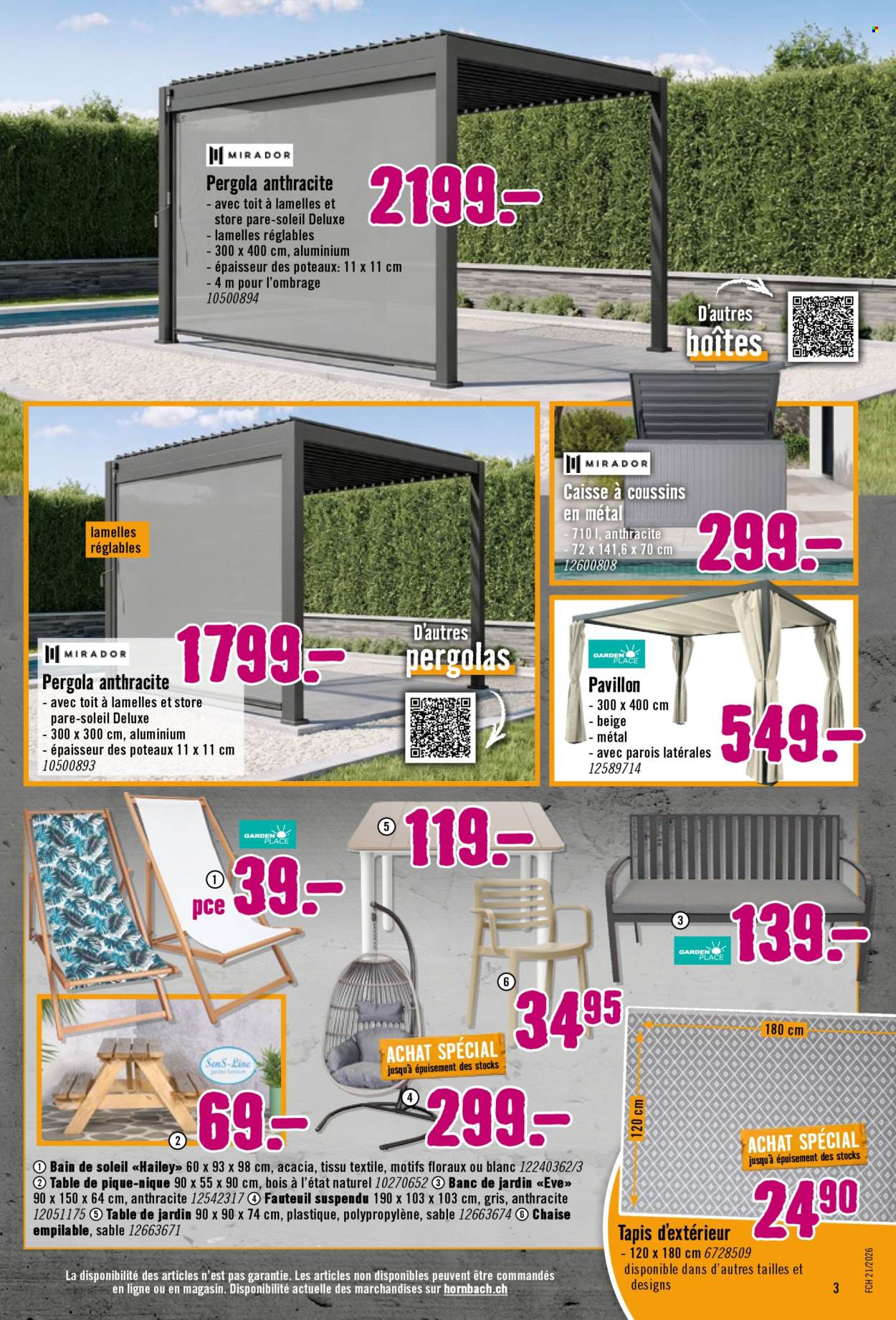 Catalogue Hornbach - 19.5.2026 - 31.5.2026. Page 3. Page 3