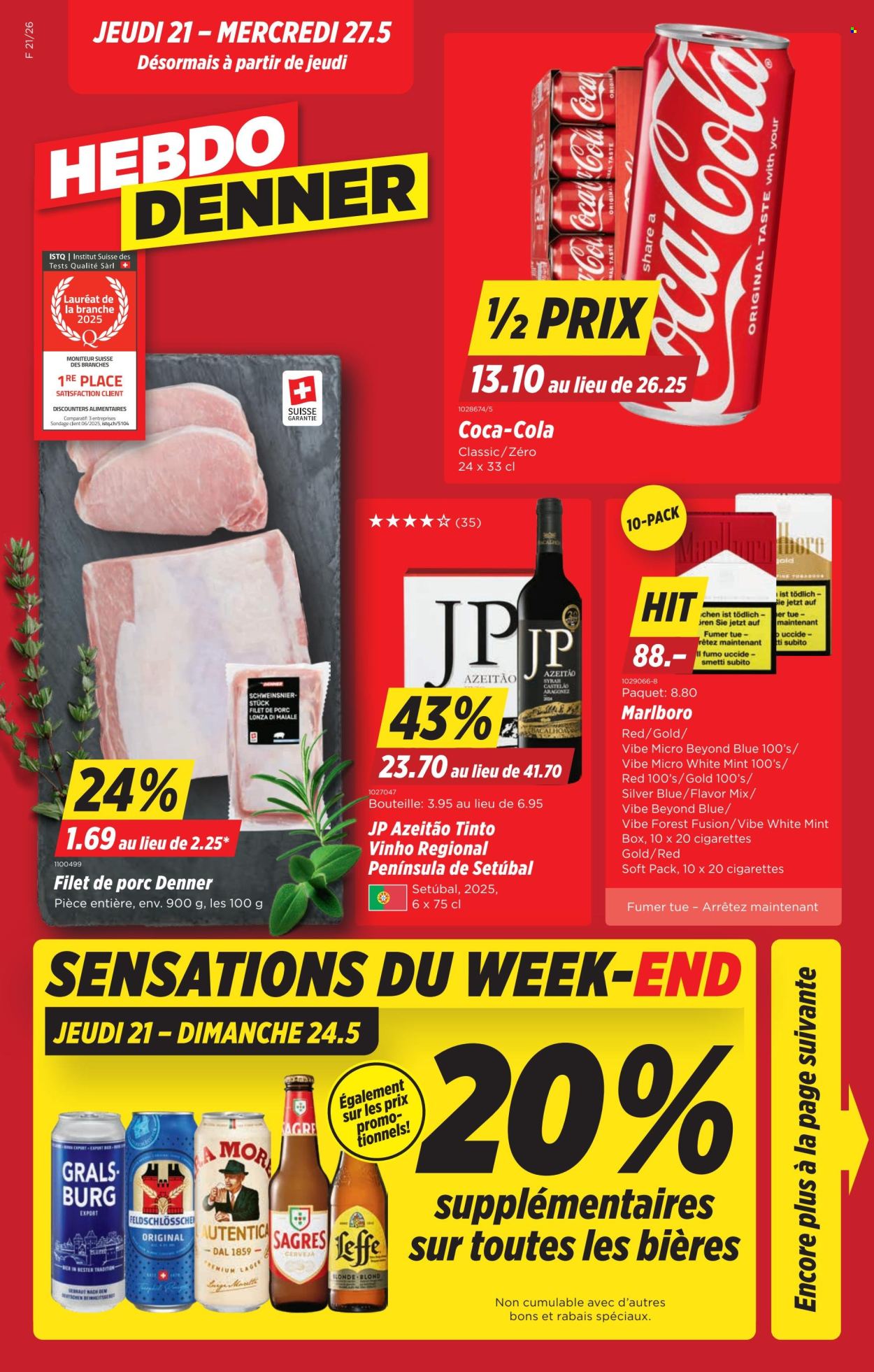 Catalogue Denner - 21.5.2026 - 27.5.2026. Page 1. Page 1