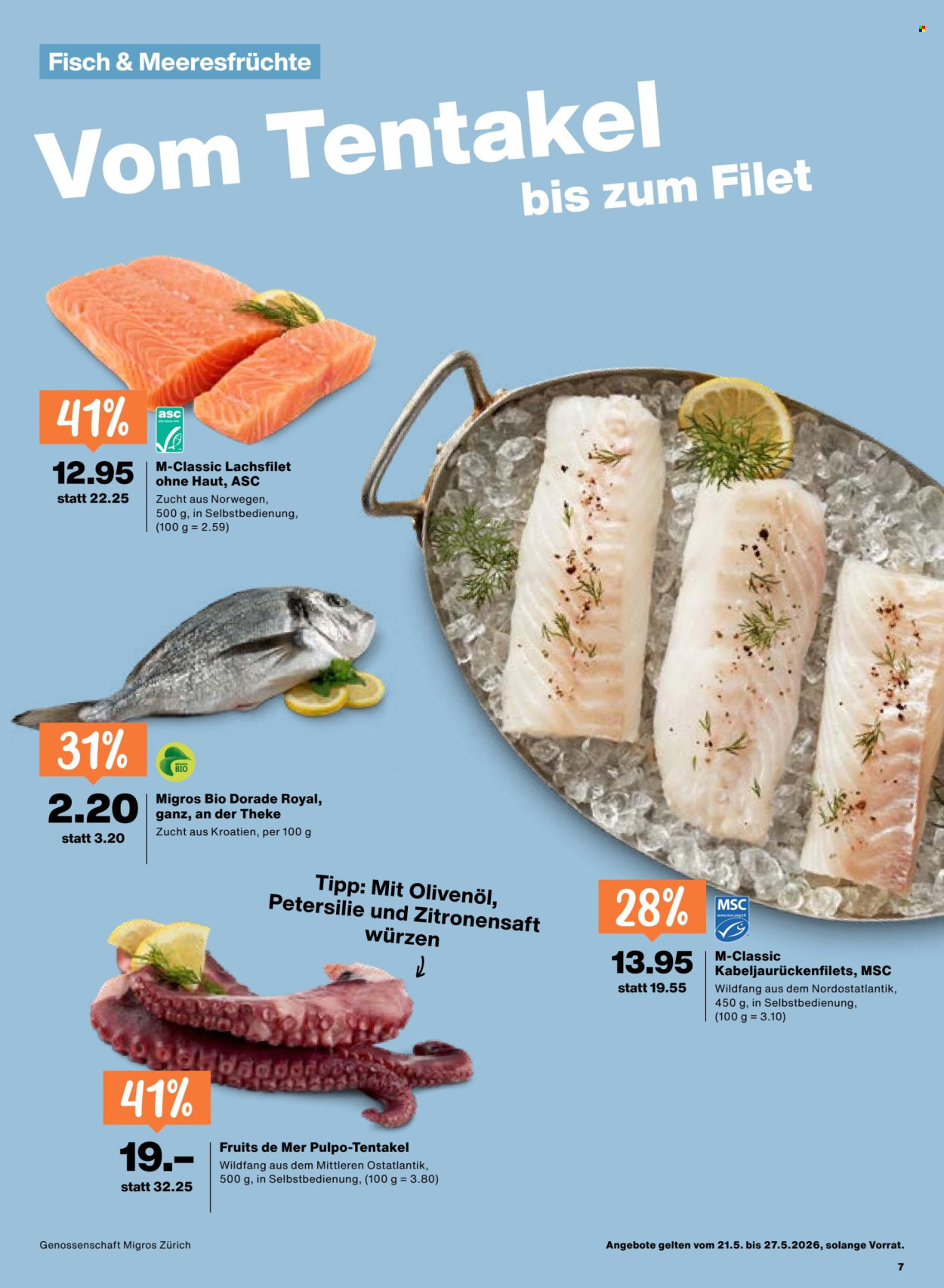Catalogue Migros - 21.5.2026 - 27.5.2026. Page 7. Page 7