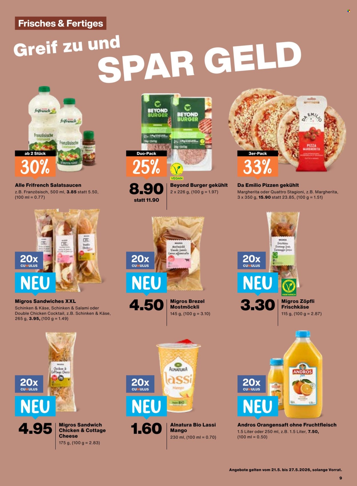 Catalogue Migros - 21.5.2026 - 27.5.2026. Page 9. Page 9