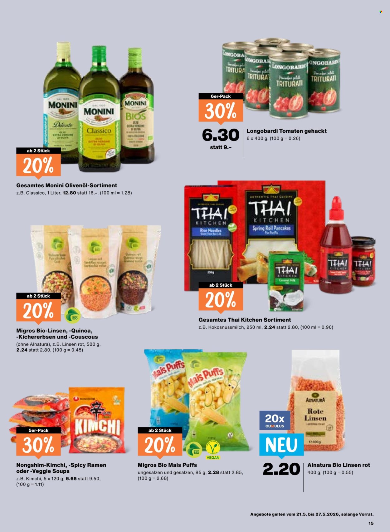 Catalogue Migros - 21.5.2026 - 27.5.2026. Page 15. Page 15