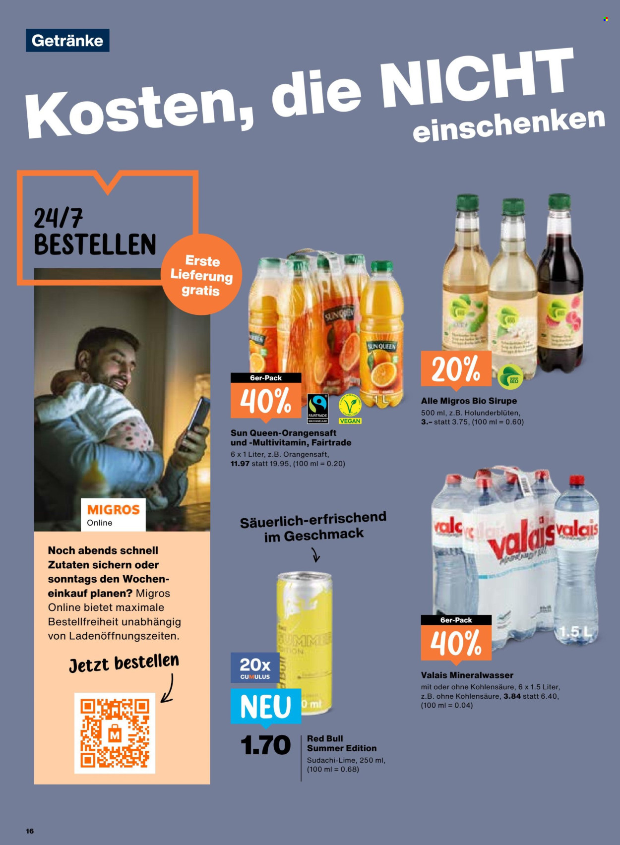 Catalogue Migros - 21.5.2026 - 27.5.2026. Page 16. Page 16