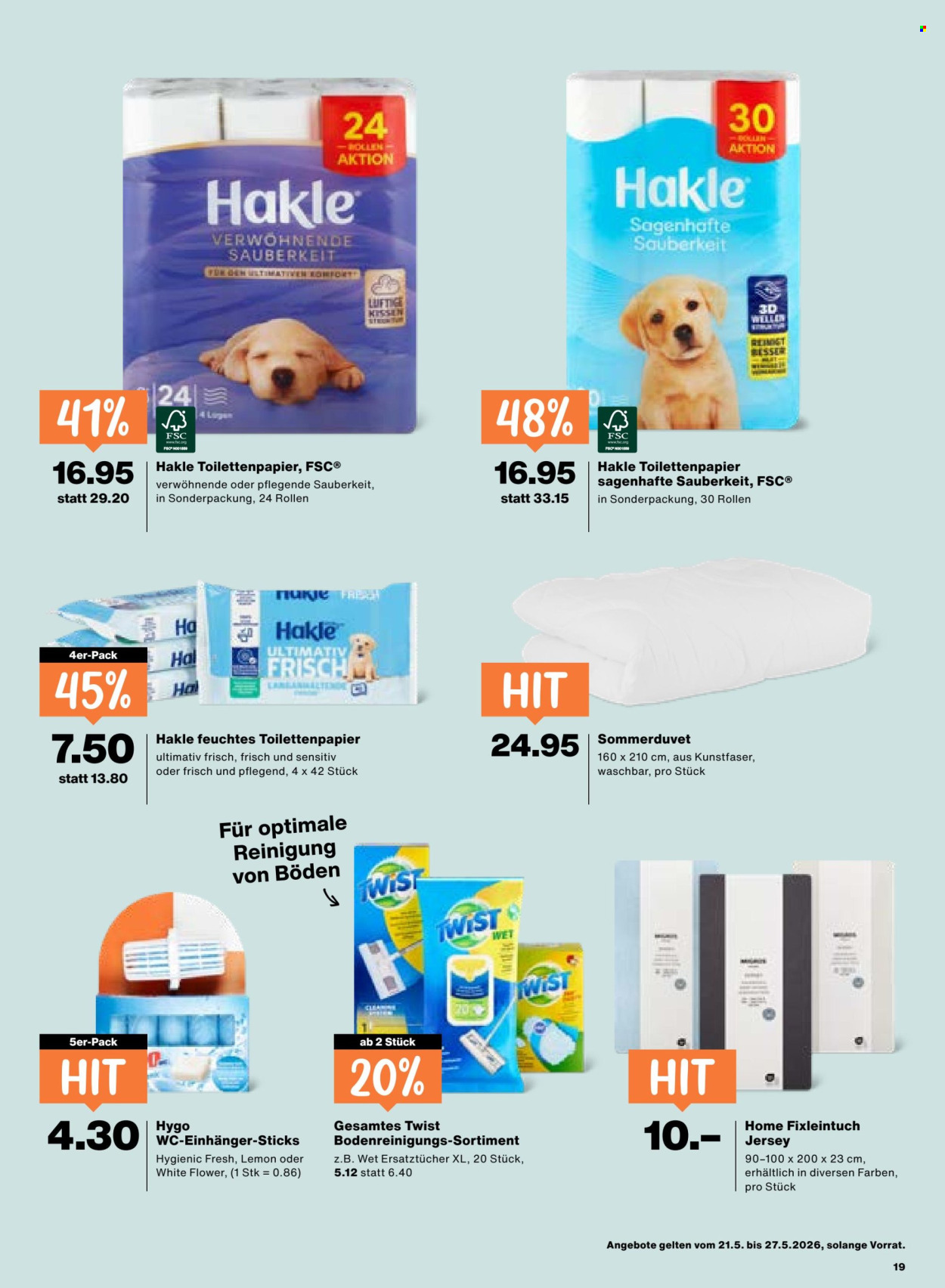 Catalogue Migros - 21.5.2026 - 27.5.2026. Page 19. Page 19