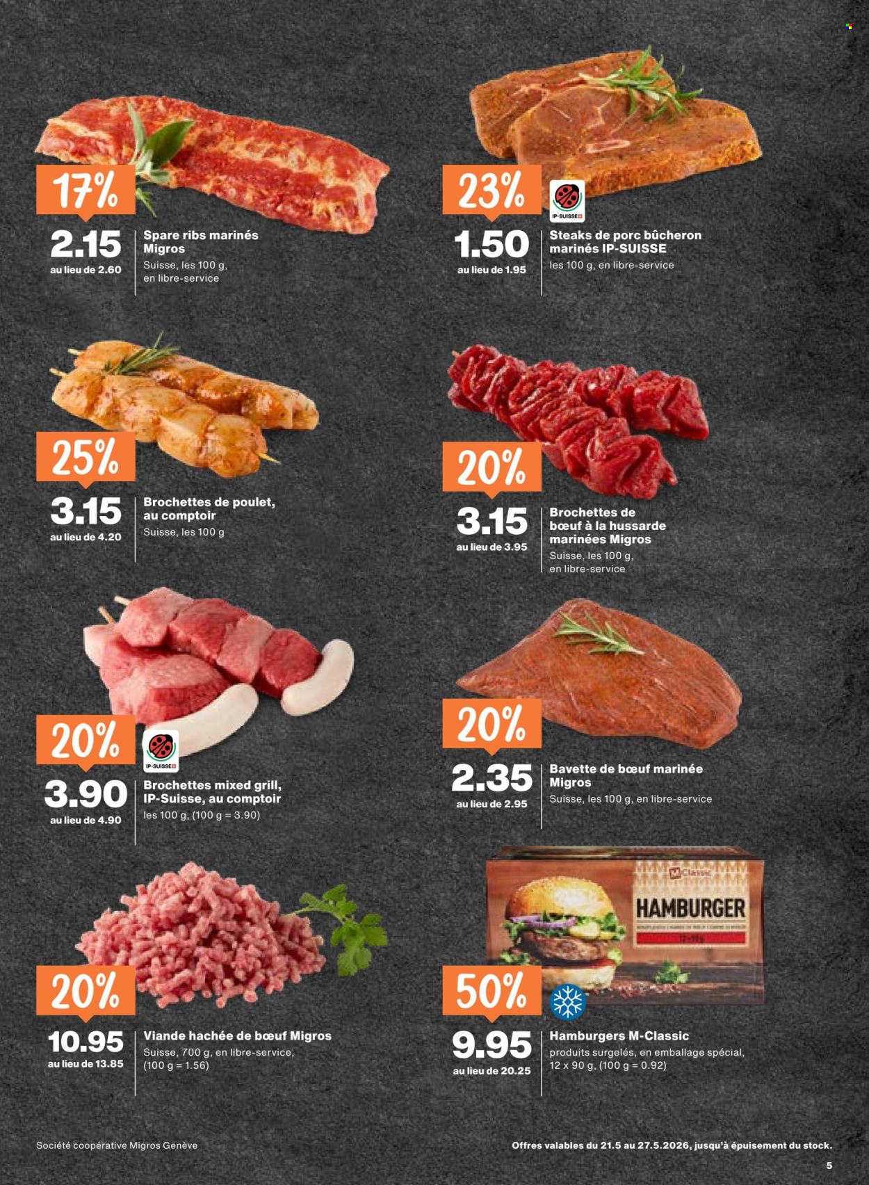 Catalogue Migros - 21.5.2026 - 27.5.2026. Page 5. Page 5