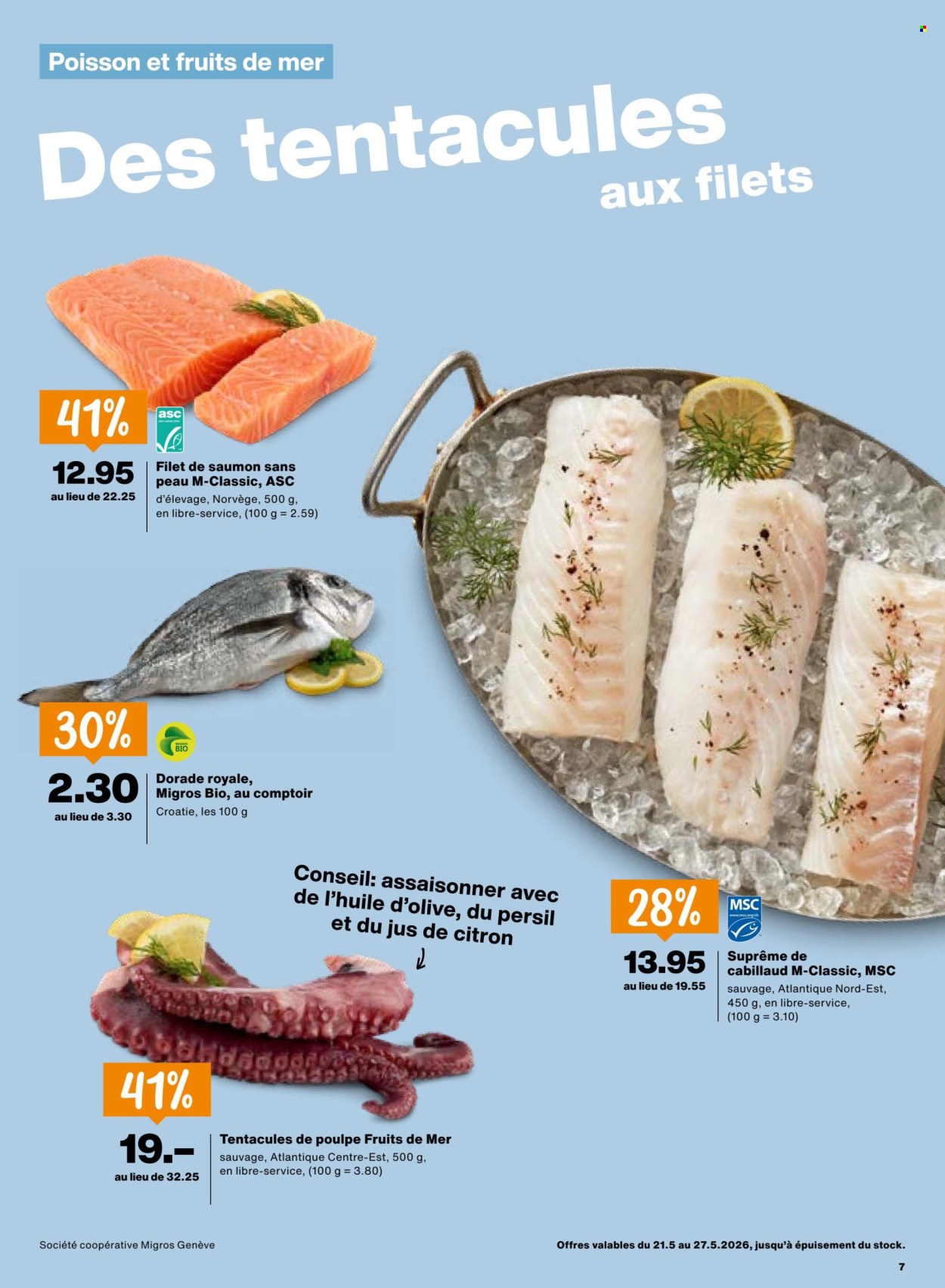 Catalogue Migros - 21.5.2026 - 27.5.2026. Page 7. Page 7