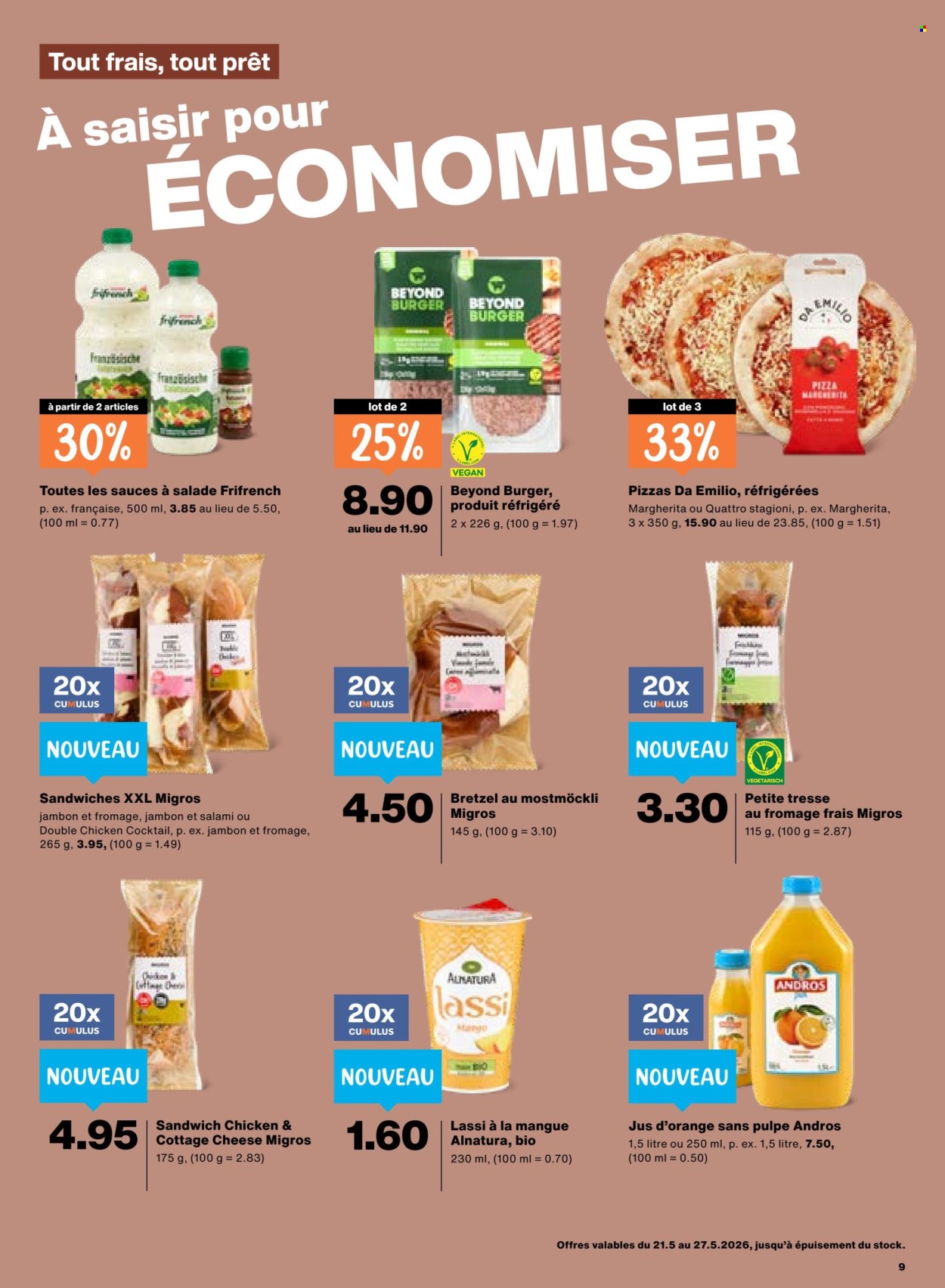 Catalogue Migros - 21.5.2026 - 27.5.2026. Page 9. Page 9
