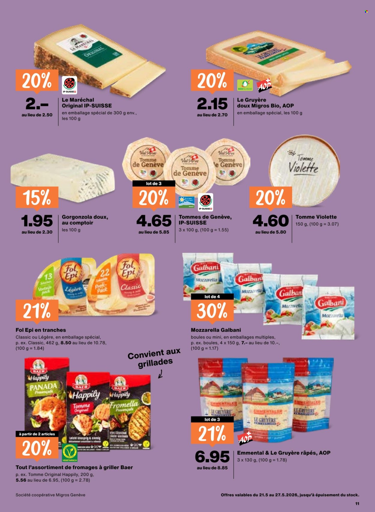 Catalogue Migros - 21.5.2026 - 27.5.2026. Page 11. Page 11