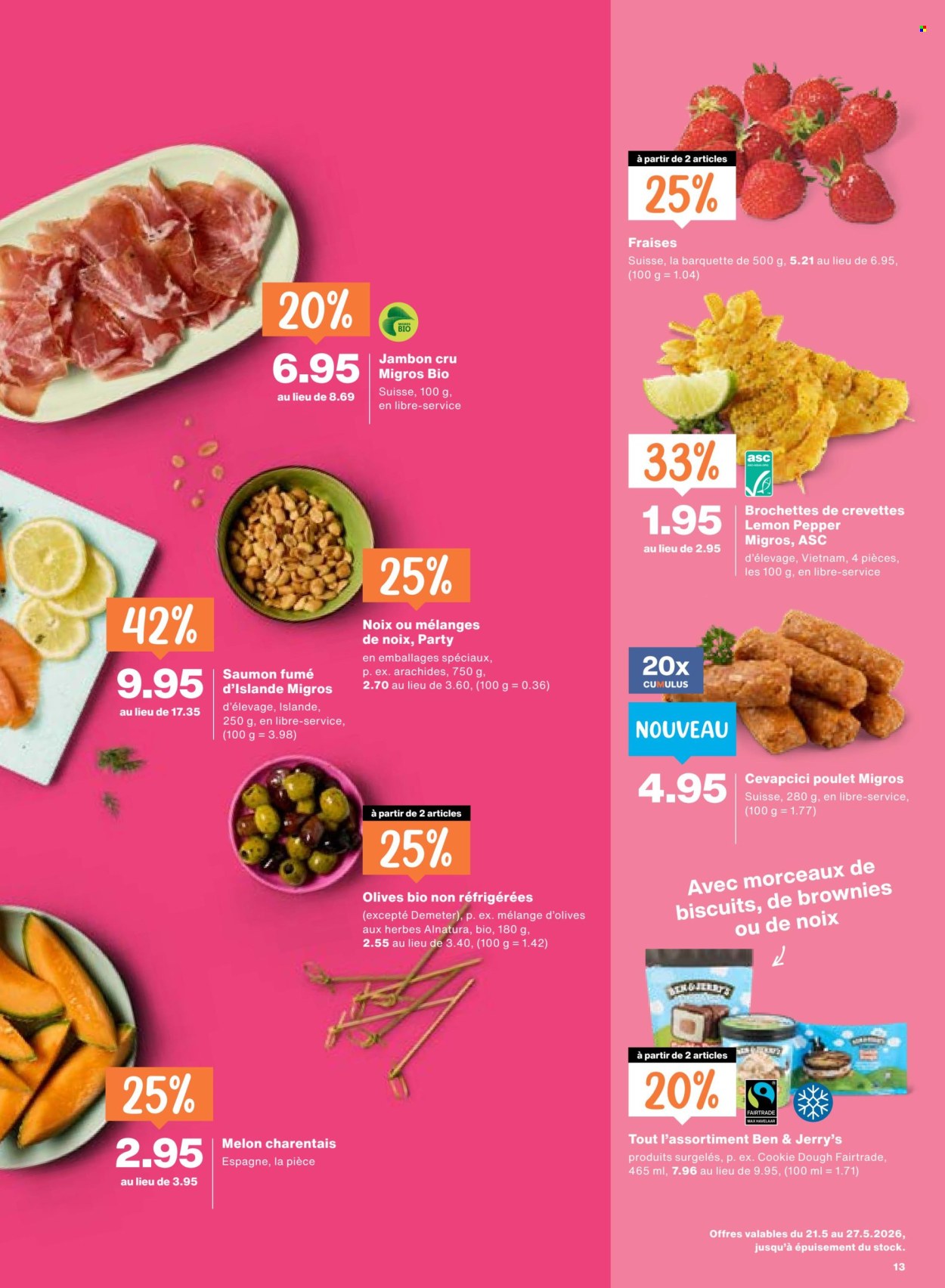 Catalogue Migros - 21.5.2026 - 27.5.2026. Page 13. Page 13