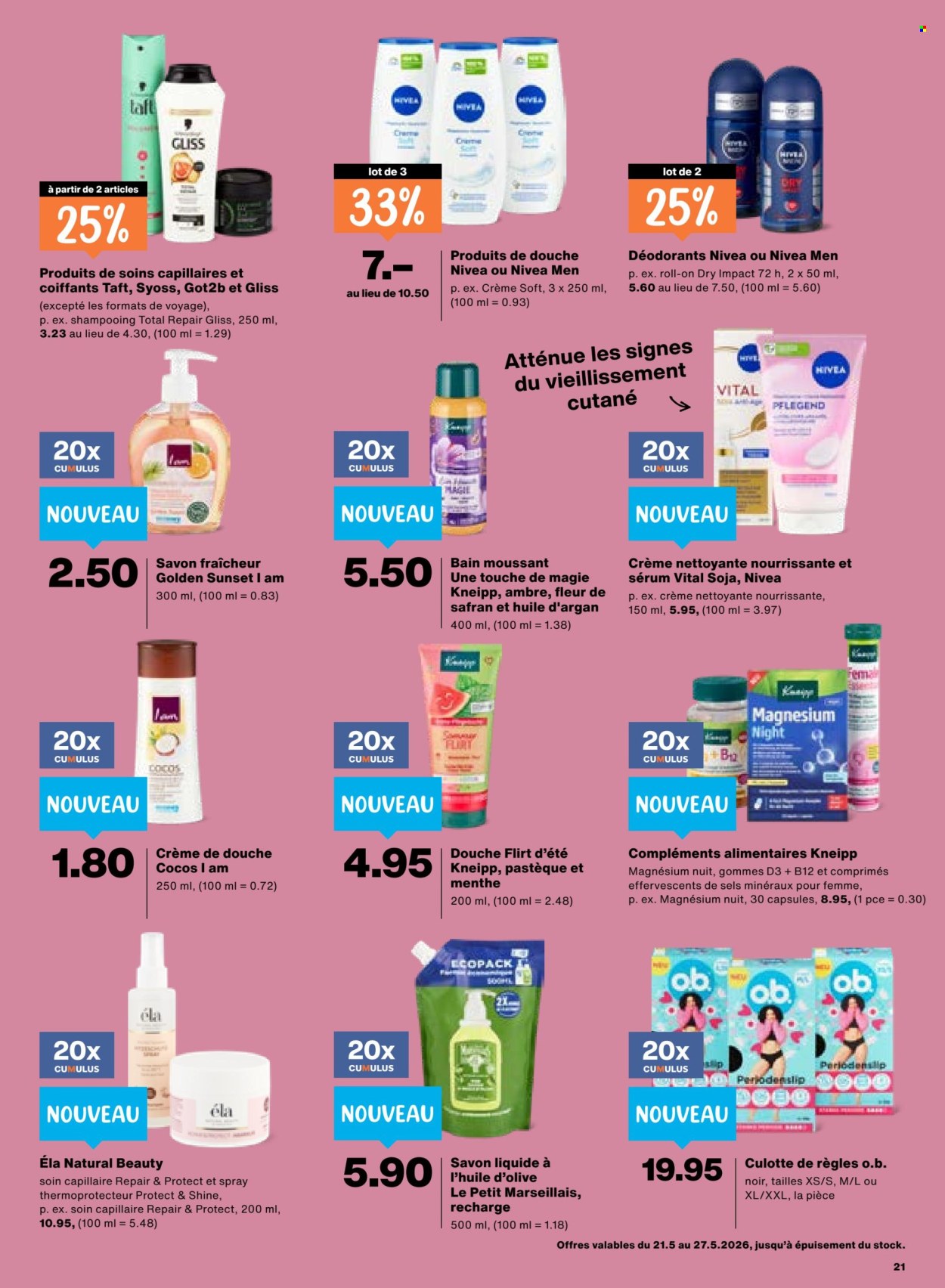 Catalogue Migros - 21.5.2026 - 27.5.2026. Page 21. Page 21